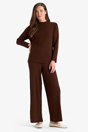 Regular Fit Bisiklet Yaka Kazak