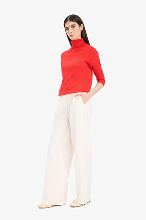 Regular Fit Balıkçı Yaka Kazak