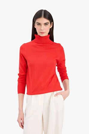 Regular Fit Balıkçı Yaka Kazak