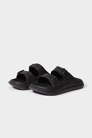 DeFacto Erkek Düz Taban Çift Bantlı Eva Terlik D4280AX25HSBK26