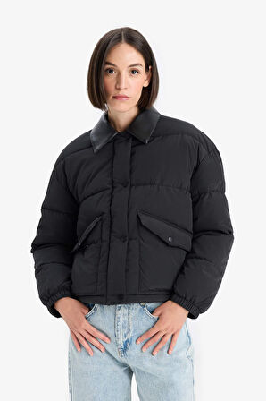 Su Geçirmez Regular Fit Polo Yaka Mont