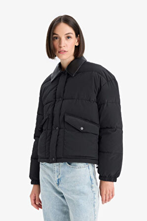 Su Geçirmez Regular Fit Polo Yaka Mont