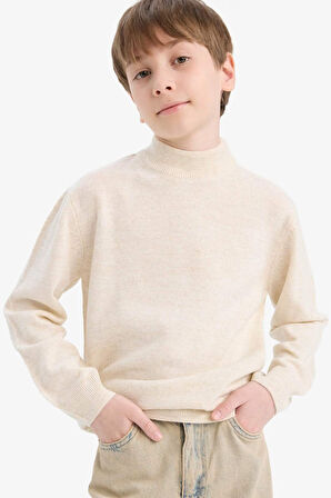 Erkek Çocuk Dik Yaka Kazak