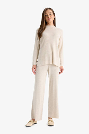 Regular Fit Düz Paça Pantolon