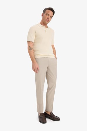 Defacto A9943AXGR302 Gri Beli Bağcıklı Lastikli Cepli Jogger Fit Her Yöne Esneyen Yumuşak Tuşe Pantolon