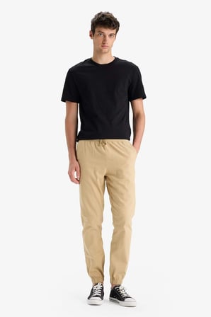 DeFacto %100 Pamuk Kargo Jogger Pantolon Üç Cepli E0834AX25SMBG109