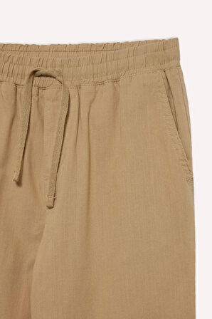 DeFacto %100 Pamuk Kargo Jogger Pantolon Üç Cepli E0834AX25SMBG109