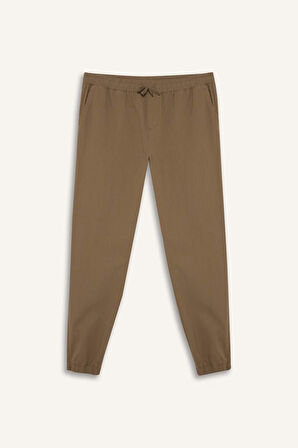 %100 Pamuk Kargo Jogger Pantolon Üç Cepli