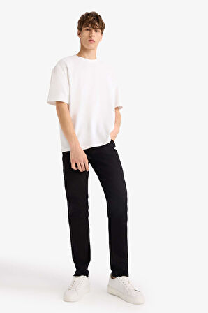 Pedro Slim Fit Dar Kalıp Normal Bel Dar Paça Jean Pantolon