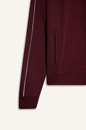DeFactoFit Standart Fit Cepli Sporcu Fermuarlı Sweatshirt E3479AX24WNBR34