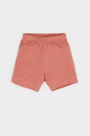 DeFacto Erkek Bebek 4'lü Pijama Takımı Kısa Kollu Penye Üst Beli Lastikli Şort E1188A525HSER98