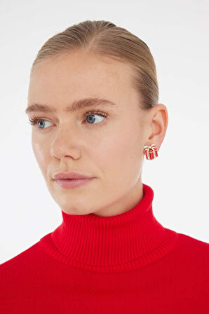 Kadın Yılbaşı Temalı 3'lü Küpe