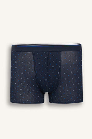 Regular Fit Baskılı 3'lü Boxer