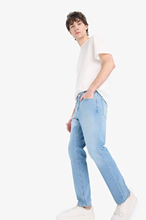 Sergio Regular Fit Normal Bel Boru Paça Düz Paça Jean Pantolon