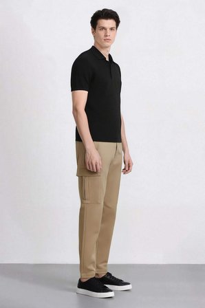DeFacto Relax Fit Rahat Kesim Yazlık Pantolon Kargo Cepli Düz Paça D5967AX25SPBG220