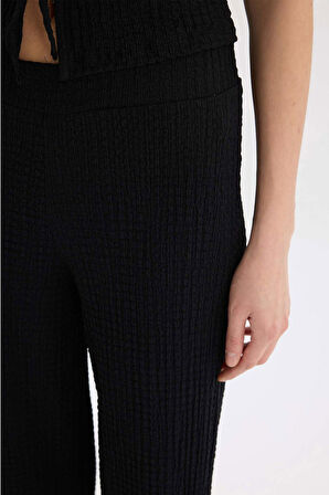Wide Leg Bürümcük Pantolon