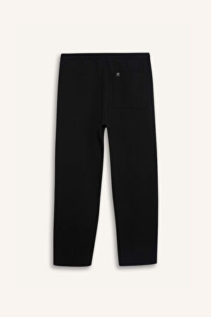 Beli Bağcıklı Wide Leg Geniş Paça Eşofman Altı
