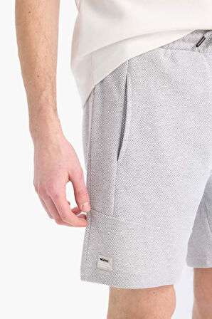 DeFacto Slim Fit Dar Kesim Dar Paça Şort W7965AZ25SMGR362