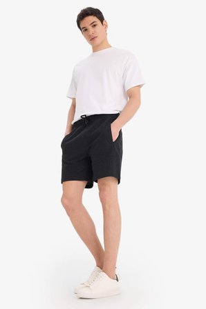 DeFacto Slim Fit Dar Paça Şort W7965AZ25SMBK81