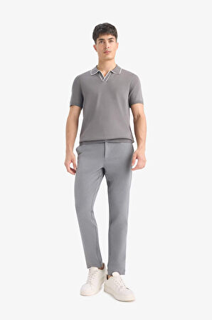 DeFacto Modern Fit Polo Yaka Kısa Kollu Triko Tişört C4984AX25SMGR431