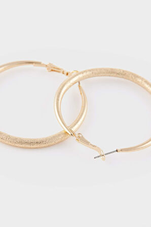 Kadın 2'li Gold Küpe