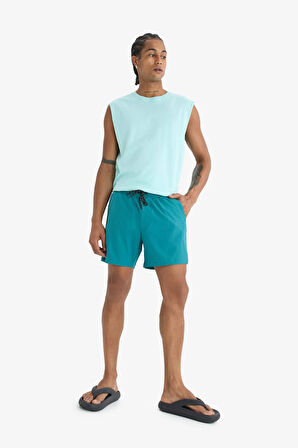 DeFactoFit Boxy Fit Bisiklet Yaka Sporcu Atlet