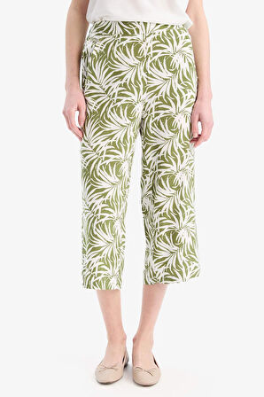 Desenli Düz Paça Kapri