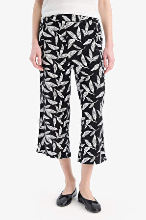 Desenli Düz Paça Kapri