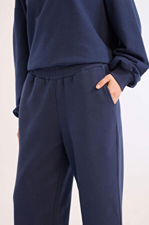 Coool Wide Leg Eşofman Altı Beli Lastikli Geniş Bol Paça