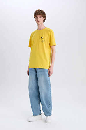 Looney Tunes Regular Fit Bisiklet Yaka Kısa Kollu Tişört