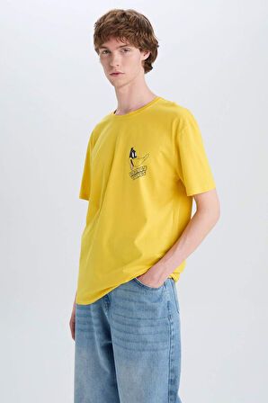 Looney Tunes Regular Fit Bisiklet Yaka Kısa Kollu Tişört