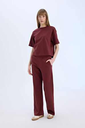 Straight Fit Cepli Pantolon