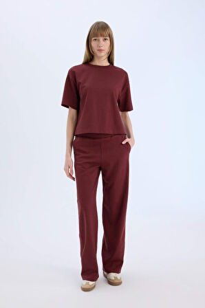 Straight Fit Cepli Pantolon