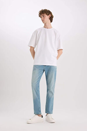 DeFacto Sergio Regular Fit Normal Kalıp Normal Bel Boru Paça Jean Pantolon E5414AX25SPNM29