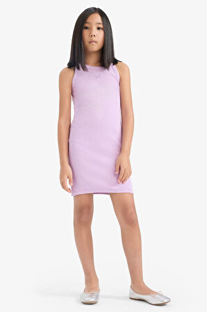 Fitted Fitilli Kaşkorse Elbise
