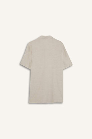DeFactoFit Esnek Kumaş Standart Fit Sporcu Kısa Kollu Polo Tişört D9241AX25SPBG745