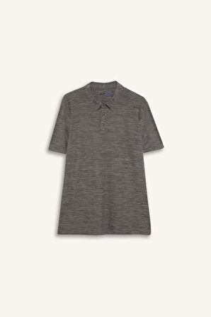 DeFactoFit Esnek Kumaş Standart Fit Sporcu Kısa Kollu Polo Tişört D9241AX25SPGR388