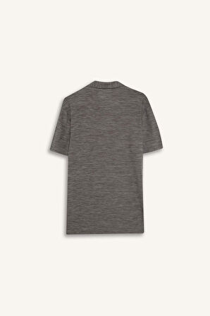 DeFactoFit Esnek Kumaş Standart Fit Sporcu Kısa Kollu Polo Tişört D9241AX25SPGR388