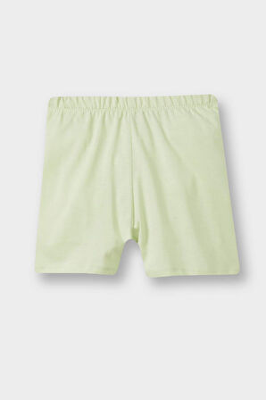 Erkek Bebek 2'li Takım Baskılı Kısa Kollu Tişört Beli Lastikli Şort