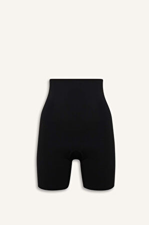 DeFacto Siyah Rengi Şort Korse-Fall in Love E4741AX25SMBK81
