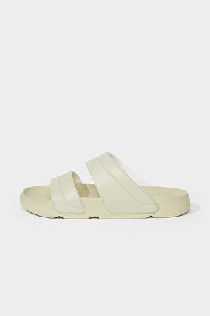 Kadın Düz Taban Çift Bantlı Eva Terlik