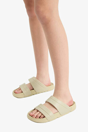 Kadın Düz Taban Çift Bantlı Eva Terlik