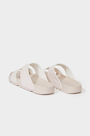 Kadın Düz Taban Çift Bantlı Eva Terlik