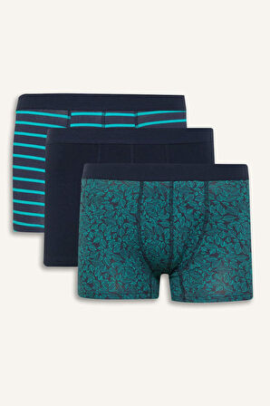 DeFacto Regular Fit Çizgili 3'lü Boxer T4935AZ25SPNV135