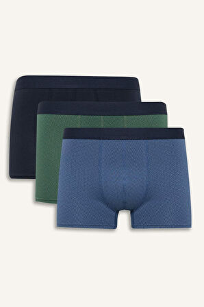 DeFacto Regular Fit 3'lü Boxer B7793AX25SPNV135