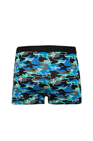 DeFacto Regular Fit Kamuflaj Desenli 3'lü Boxer E2929AX25SPBK81