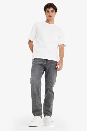 90's Slim Fit Dar Kalıp Yüksek Bel Dar Paça Jean Pantolon