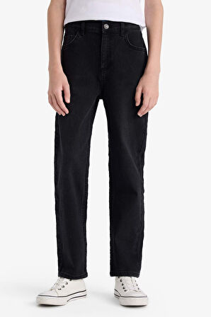 Erkek Çocuk Straight Fit Düz Paça Jean Pantolon