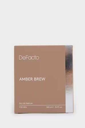 DeFacto Erkek Defacto Amber Brew Aromatik 100 ml Parfüm F3320AXNSAR50