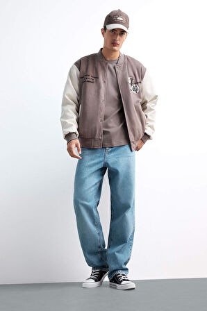 Baggy Fit Geniş Paça Jean Pantolon